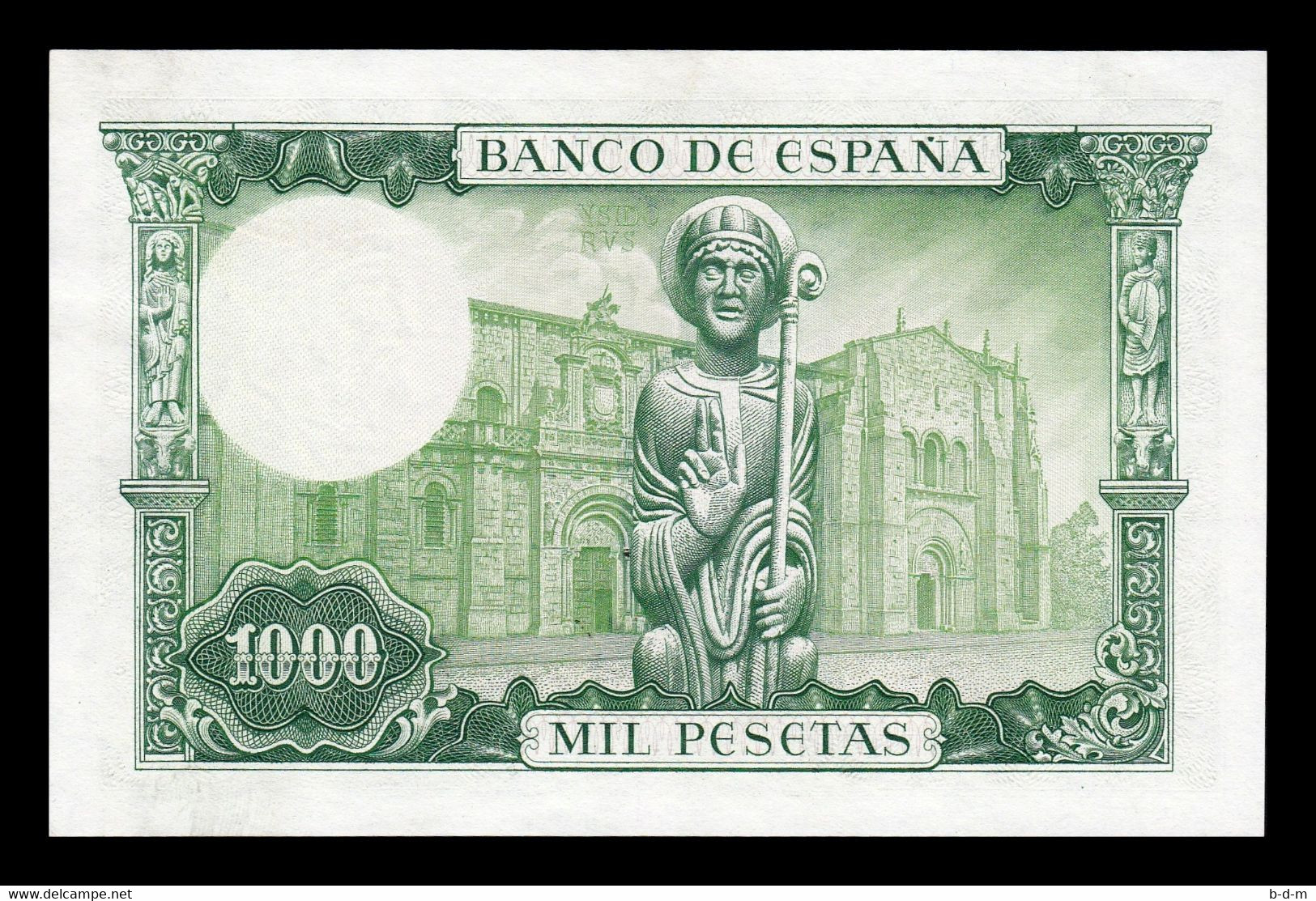 España Spain 1000 Pesetas San Isidoro 1965 Pick 151 Sin Serie SC UNC - 1000 Peseten