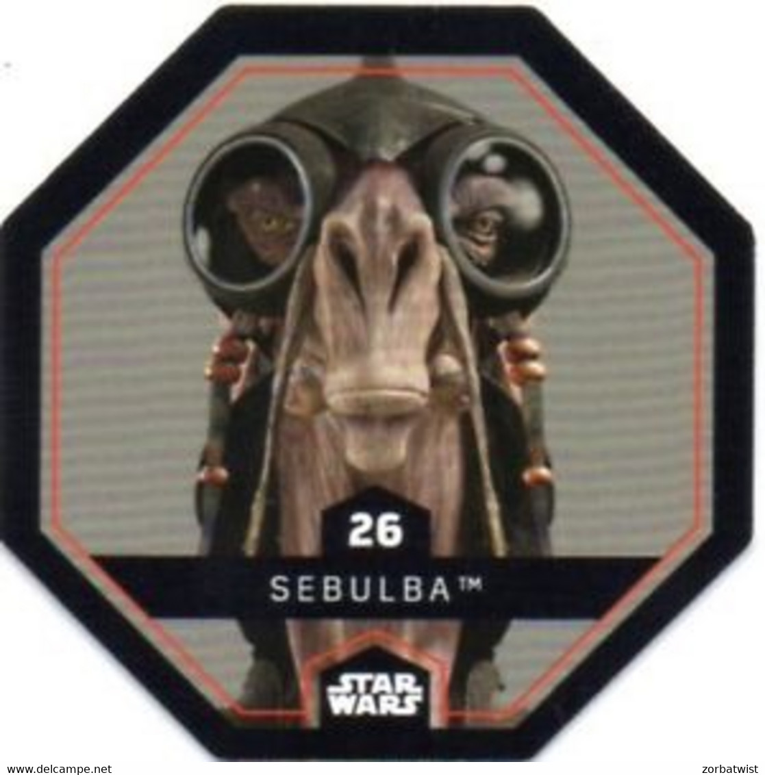 STAR WARS LECLERC JETON 26 SEBULBA - Other & Unclassified