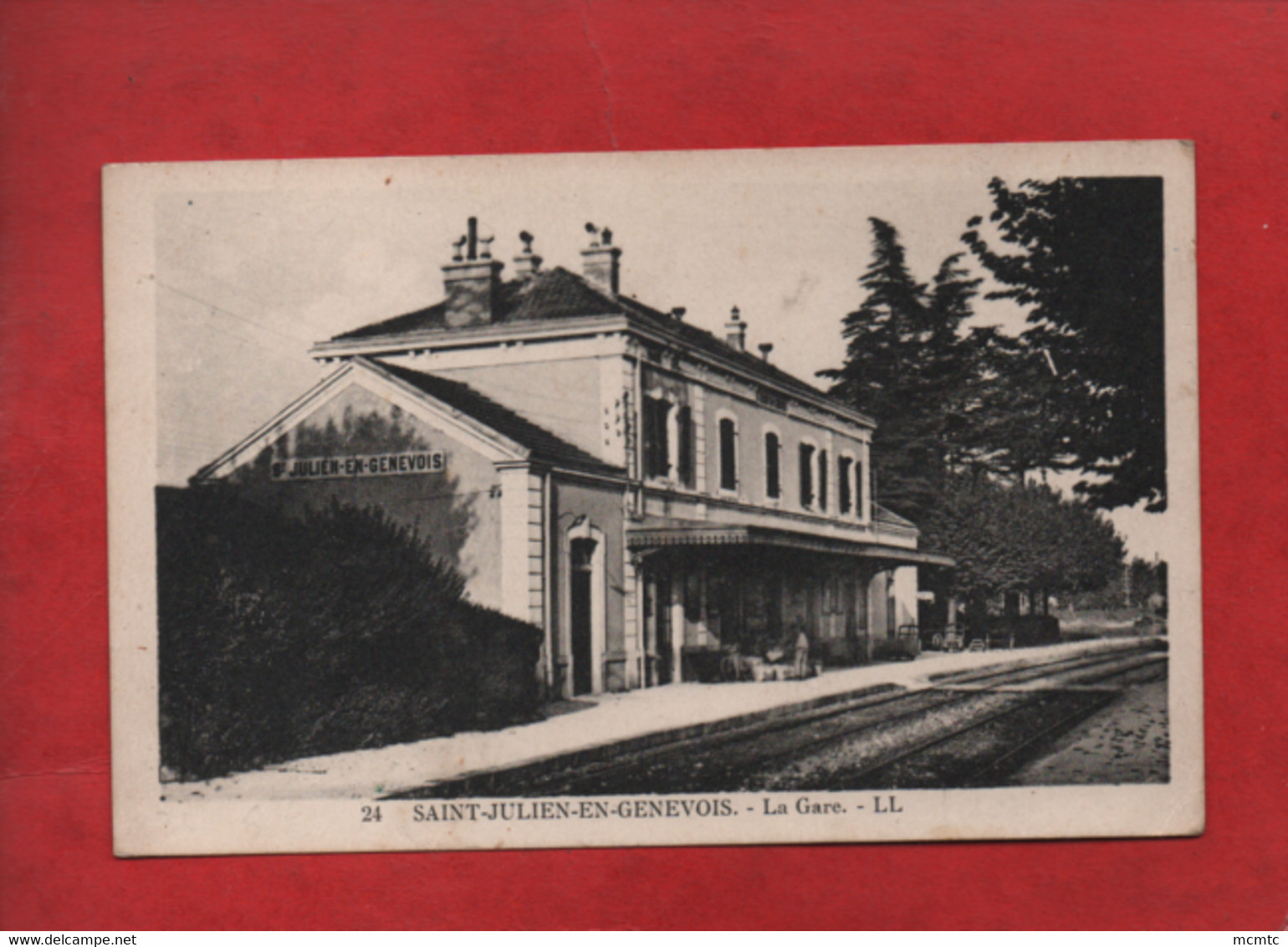 CPA - Saint-Julien-en-Genevois - La Gare - Saint-Julien-en-Genevois