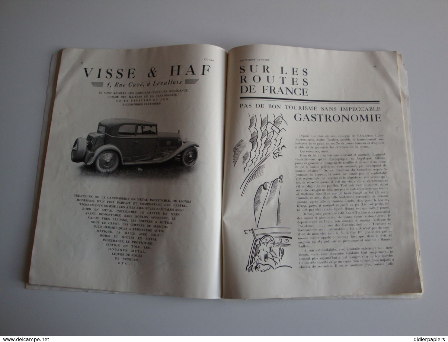 Le Figaro artistique illustré L'Automobile,le tourisme,la femme et l'automobile,l'auto en Afrique,Bugatti,Century Huit