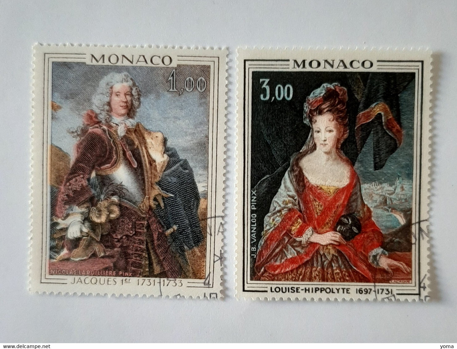 N° 914 Et 915       Jacques 1er  -  Louise-Hippolyte - Used Stamps