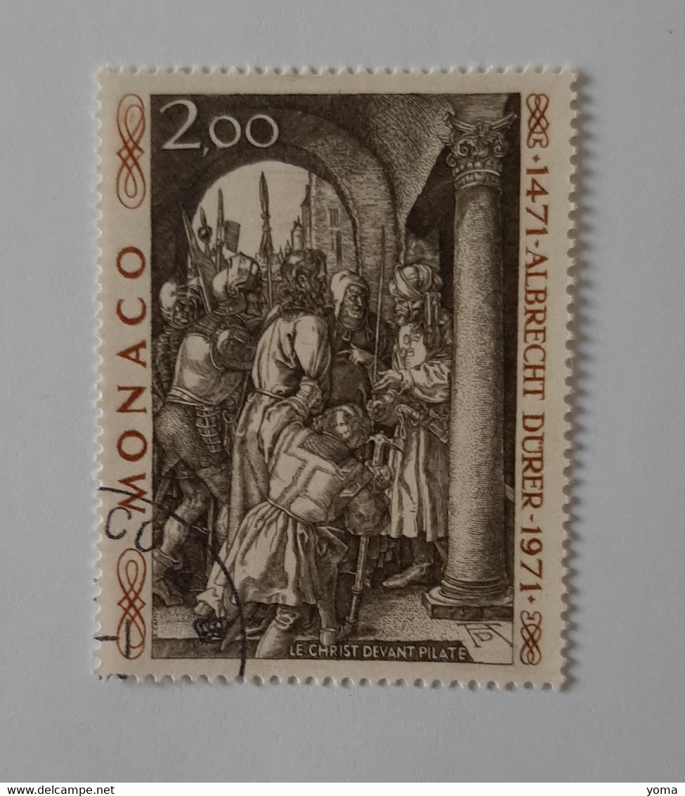 N° 876       Albrecht Dürer - Oblitérés