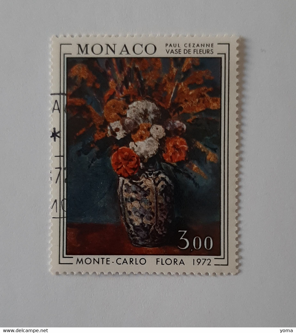 N° 886       Monte-Carlo Flora 1972 - Used Stamps