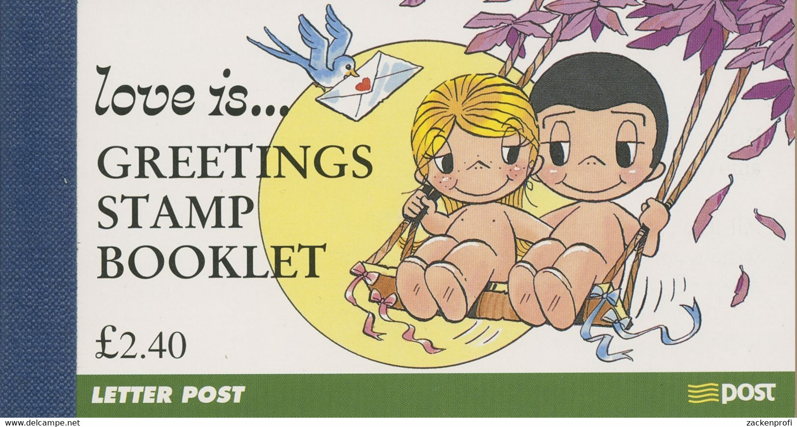 Irland 1998 Markenheftchen Cartoon "Liebe Ist..." MH 42 Postfrisch (C95427) - Booklets