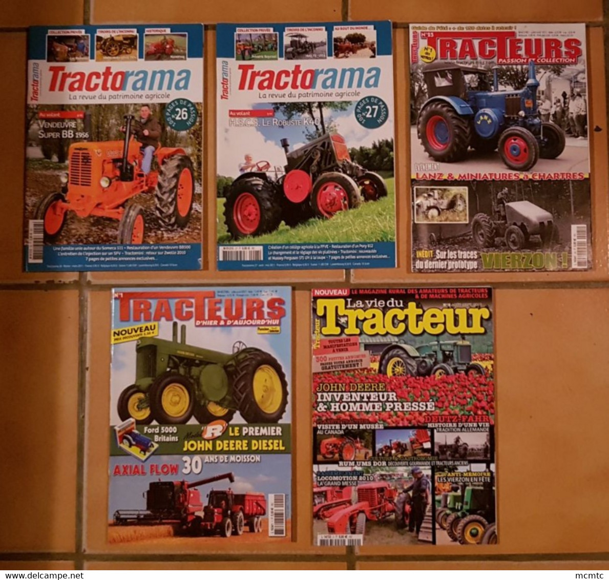 20 Magazine , Revue ,agricole     ( Camion Ancien , Camions Anciens , Tracteurs , Tracteur  ) - Sonstige & Ohne Zuordnung