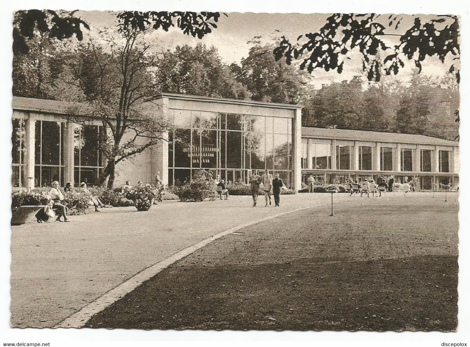 E3673 Bad Salzuflen - Wandelhalle Mit Trinkbrunnen Ausschank / Viaggiata 1963 - Bad Salzuflen