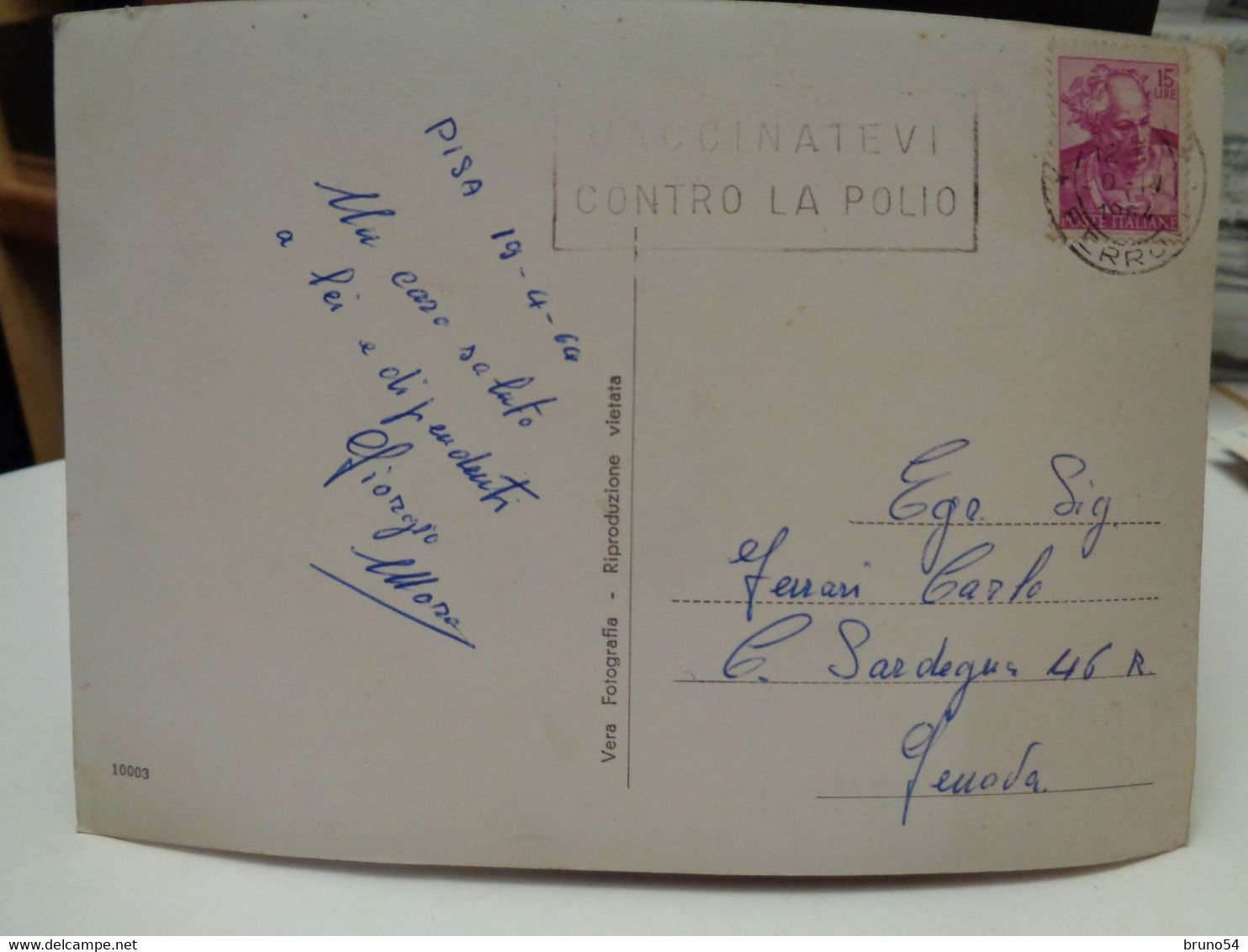 Cartolina Paracadutisti  1964 - Fallschirmspringen