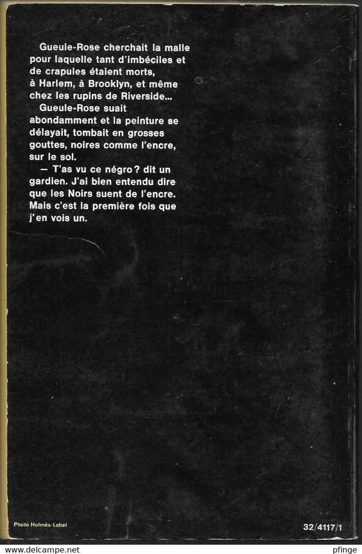 Ne Nous énervons Pas ! Par Chester Himes - Coll. La Poche Noire N°117 - NRF Gallimard