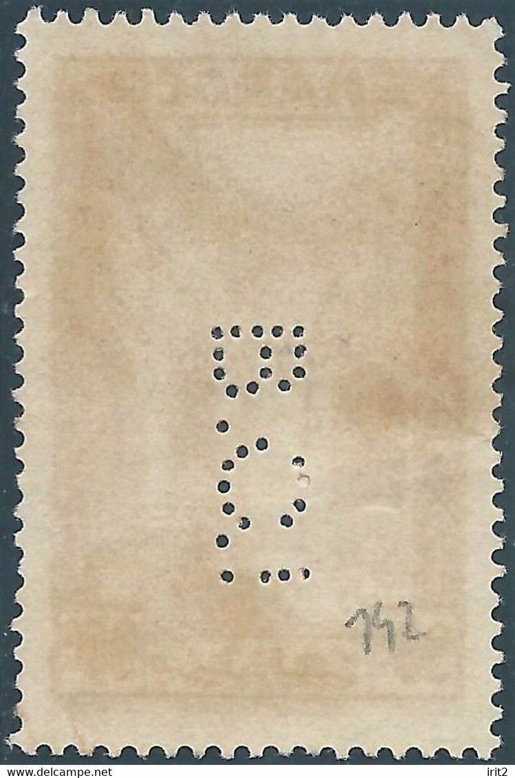 Marocco - Maroc - Morocco,1933  Motivi Locali  Revenue Stamp 90c  (PERFIN) Mint - Ungebraucht