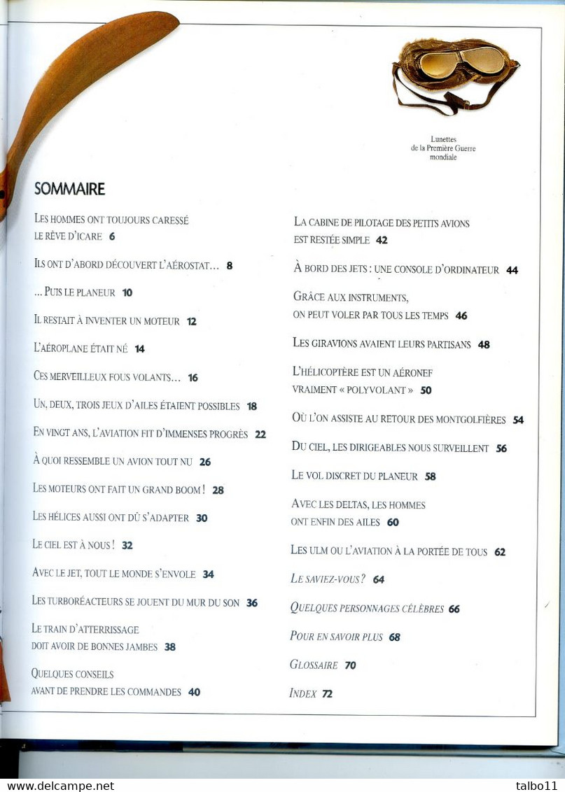 Histoire De L'aviation - Collection Les Yeux De La Découverte - Gallimard - A. Nahum - 72 Pages - Encyclopedieën