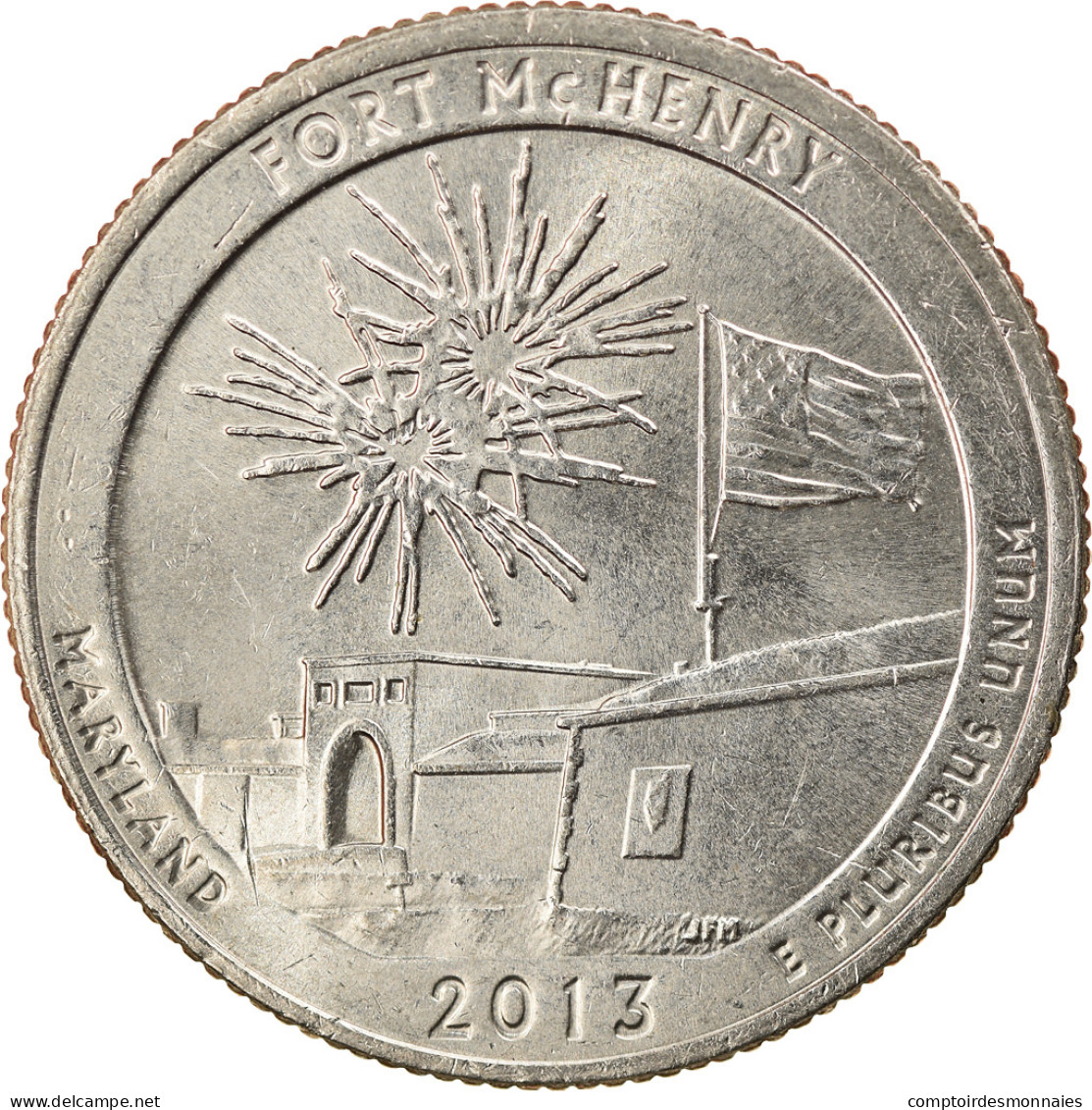 Monnaie, États-Unis, Quarter, 2013, U.S. Mint, Philadelphie, TTB, Copper-Nickel - 2010-...: National Parks