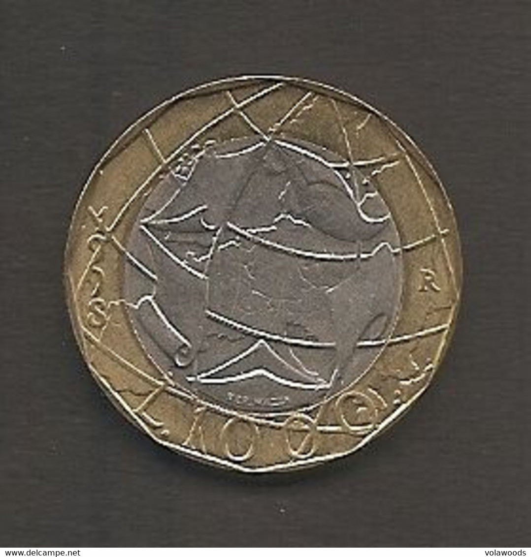 Italia - Moneta Circolata Da 1.000 Lire "Italia Turrita 2° Tipo" Km194 - 1998 - 1 000 Liras