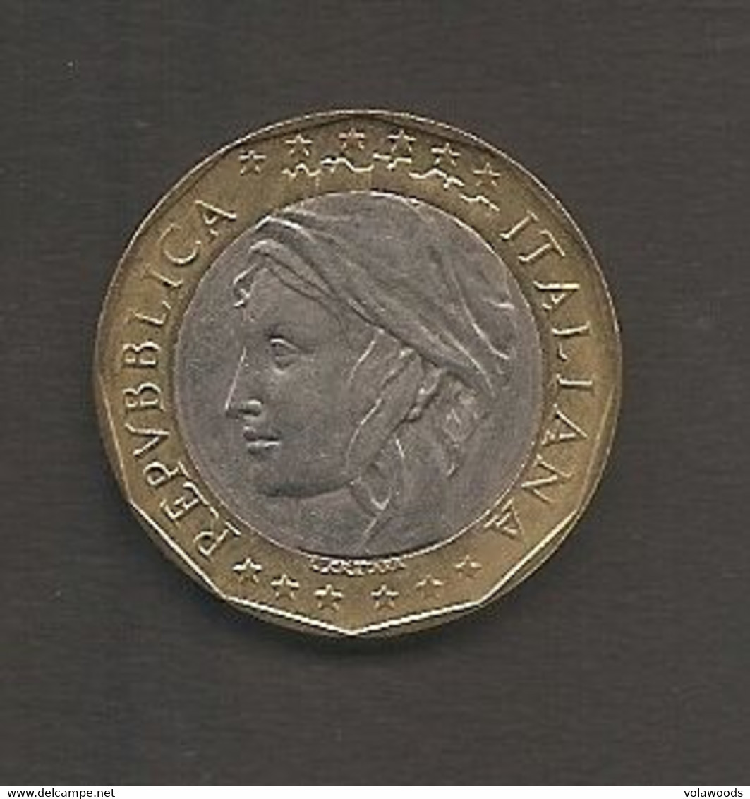 Italia - Moneta Circolata Da 1.000 Lire "Italia Turrita 2° Tipo" Km194 - 1998 - 1 000 Liras