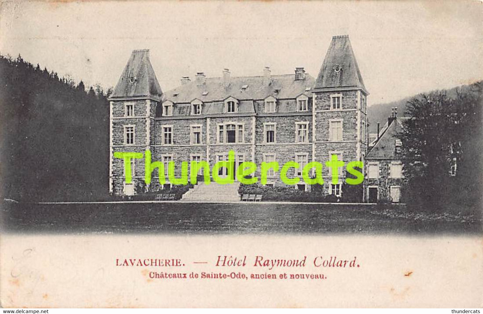 CPA LAVACHERIE HOTEL RAYMOND COLLARD SAINT ODE ( PLI - CREASE ) - Sainte-Ode