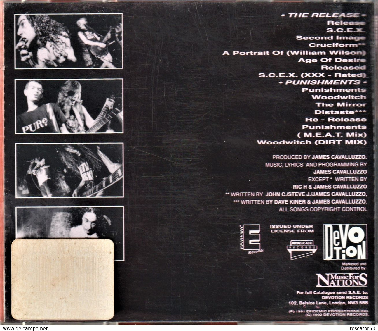 CD Malhavoc The Release - Hard Rock En Metal