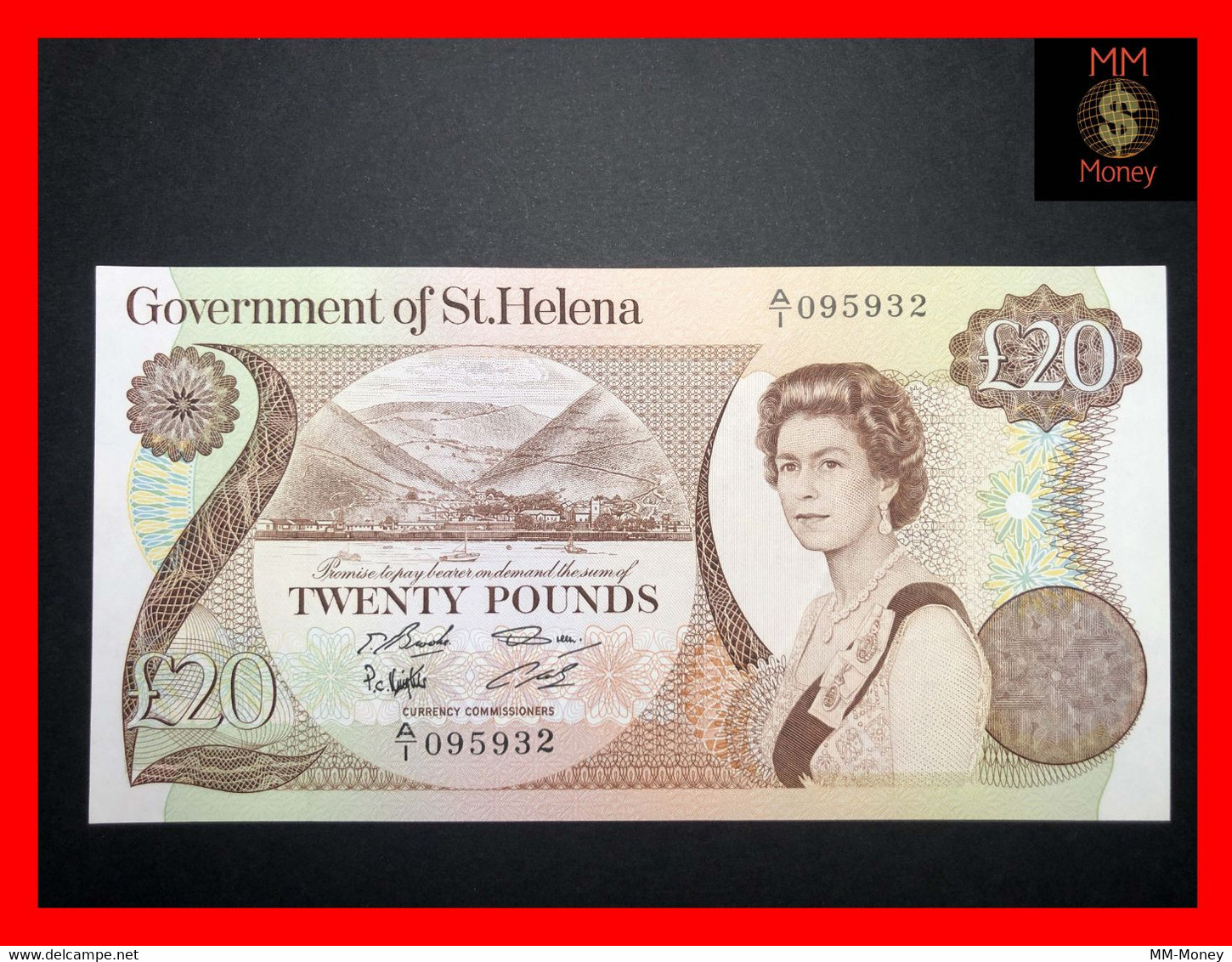 Saint Helena Island   20 £  1986  P. 10 UNC - St. Helena