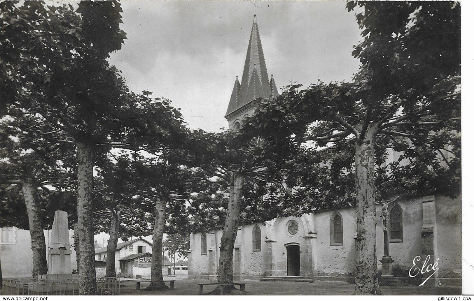 - SAINT VINCENT DE TYROSSE - L'Eglise Et Le Monument Aux Morts - Saint Vincent De Tyrosse