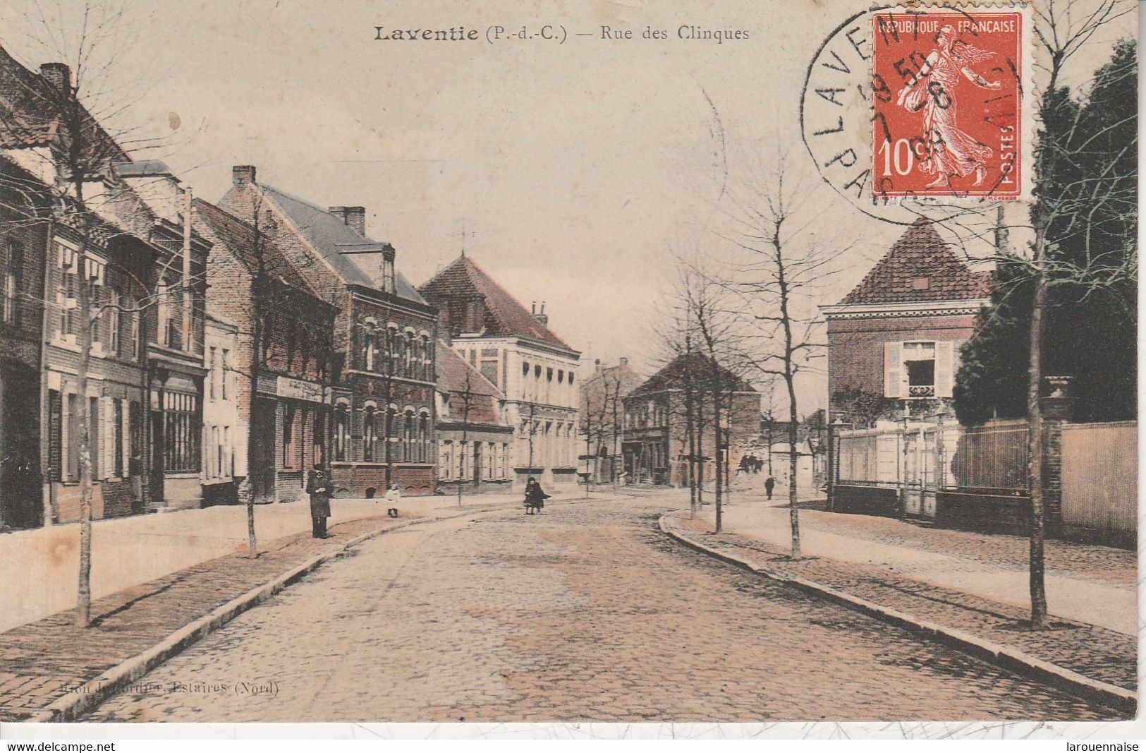 62 - LAVENTIE - Rue Des Clinques - Laventie