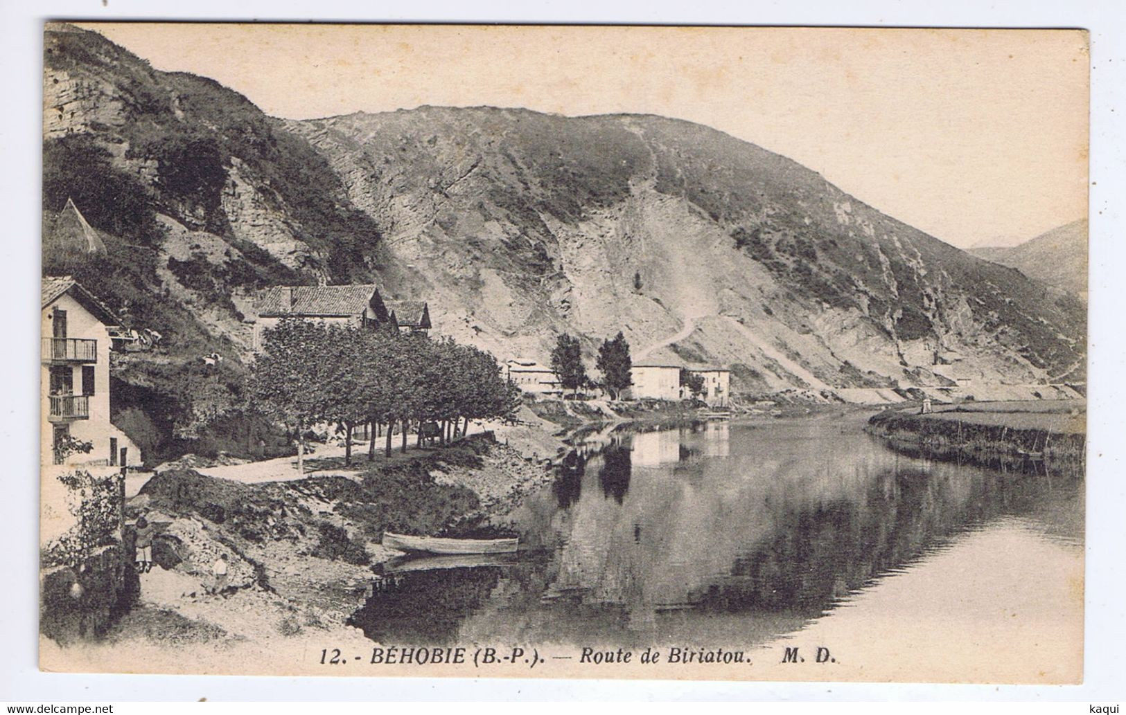 PYRENEES-ATLANTIQUES - BEHOBIE - Route De Biriatou - Béhobie