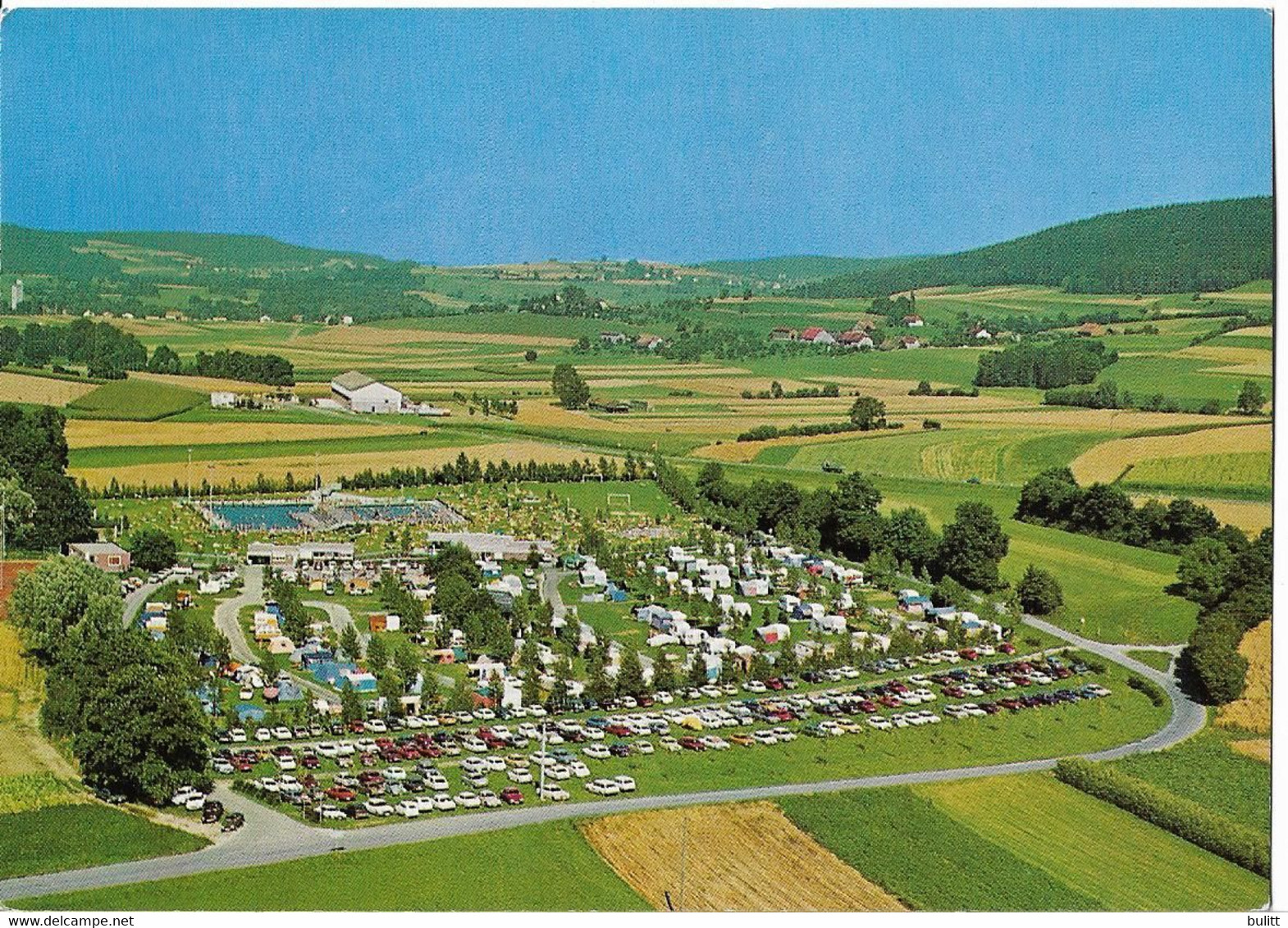 SUISSE - PAYERNE - Vue De La Piscine Et Du Camping - Payerne