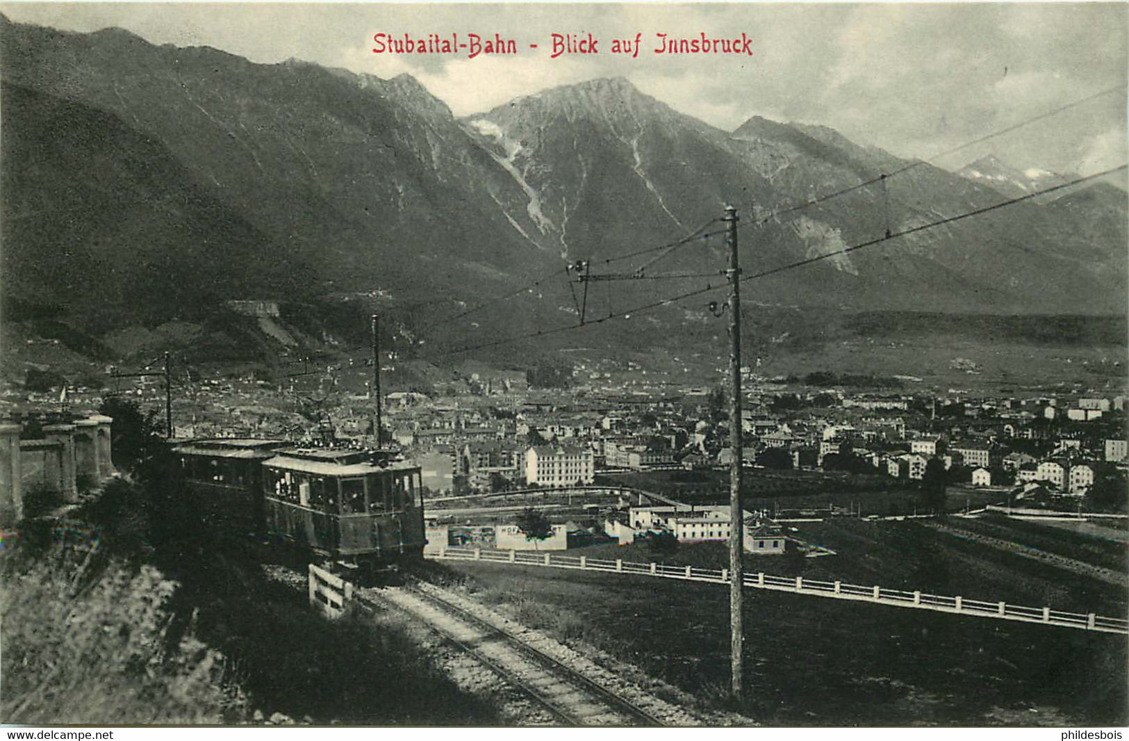 AUTRICHE  INNSBRUCK   Stubaital Bahn (tramway ) - Innsbruck