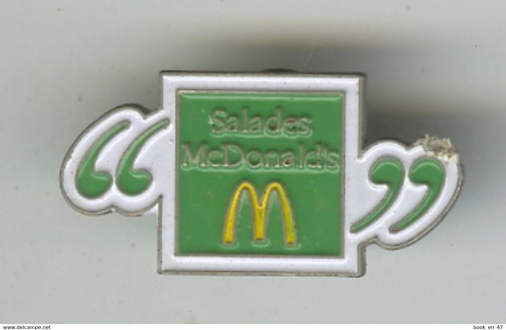 {49306} Pin's " McDonald's , Salades " - McDonald's