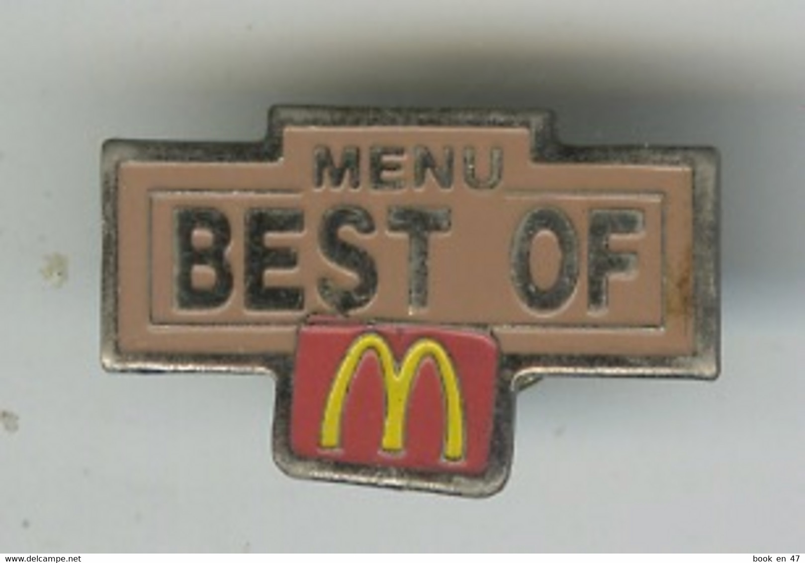 {49309} Pin's " McDonald's , Menu Best Of " - McDonald's