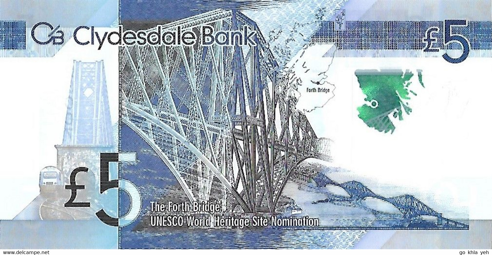 ROYAUME-UNI - ECOSSE 2015  5 Pound - P.229Na Neuf UNC - Collections