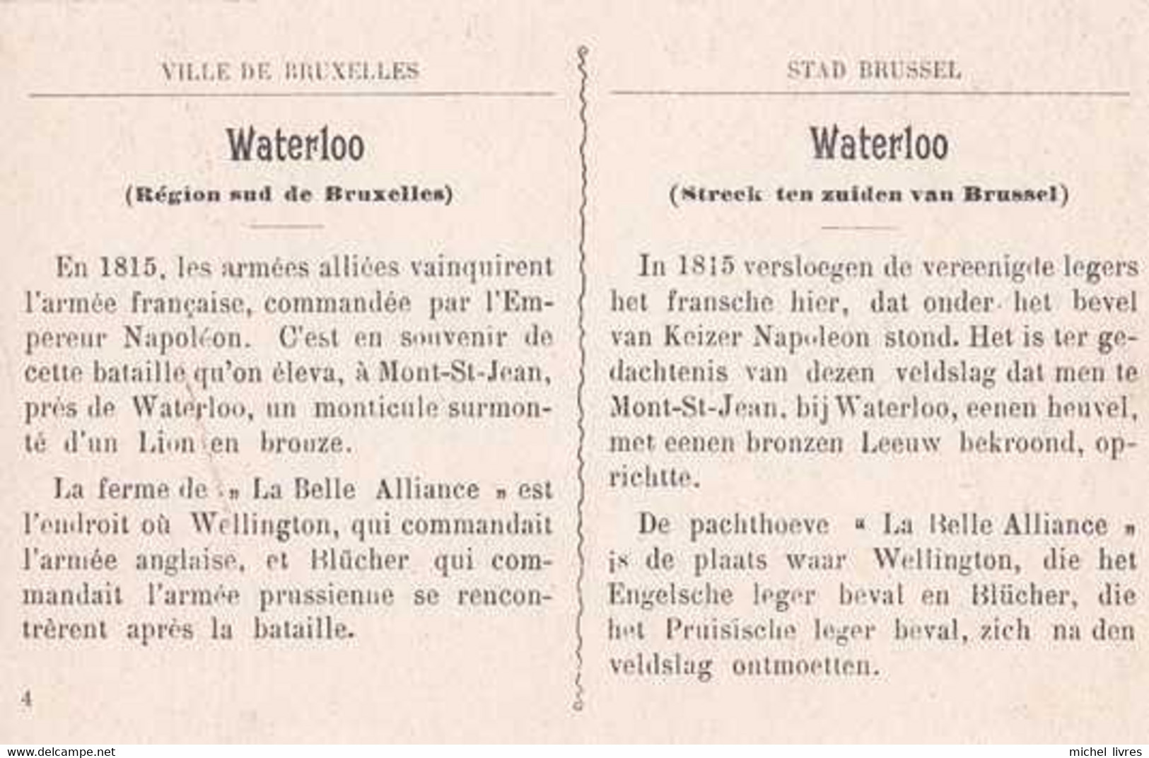 Lasne - Waterloo - Ferme De La Belle Alliance - Pas Circulé - Animée - TBE - Lasne