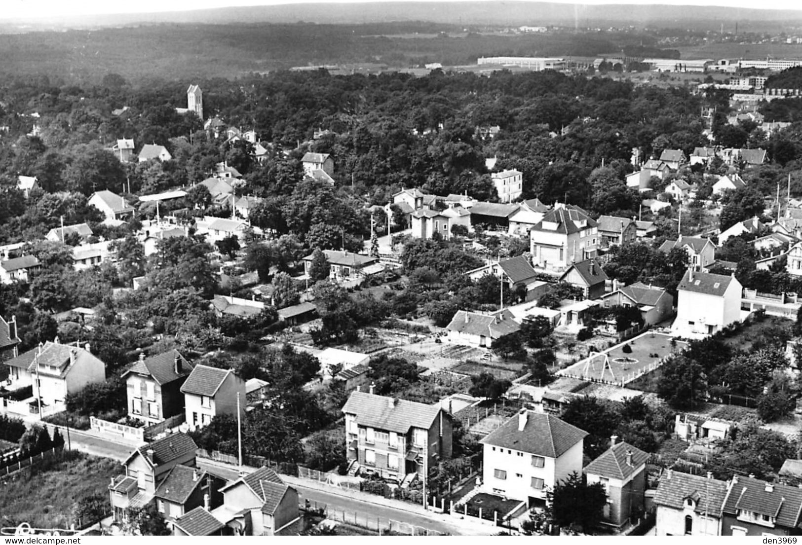 BEAUCHAMP - Vue Générale Aérienne - Tirage D'éditeur N&B Non Dentelé - Beauchamp