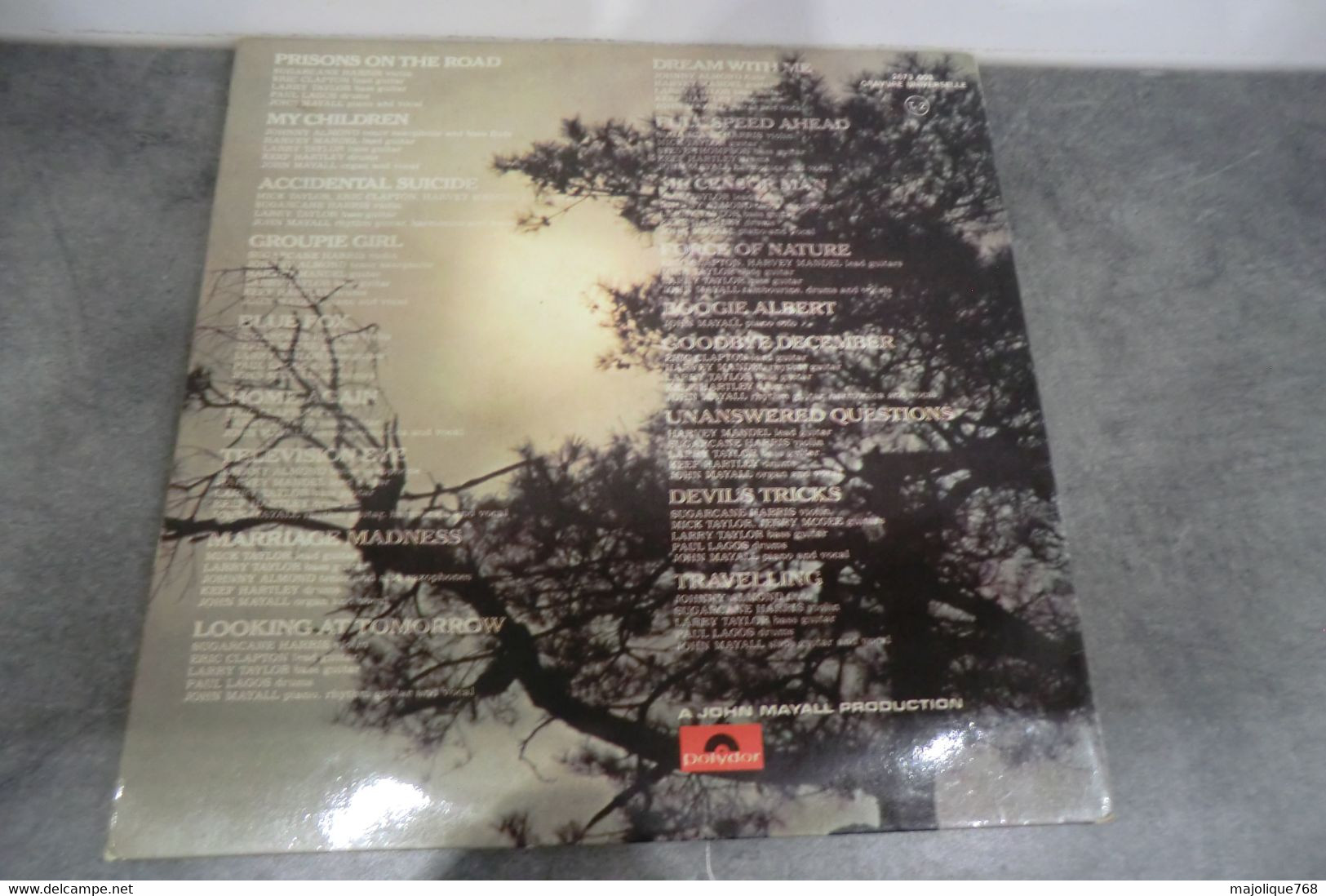 Disque De John Mayall - Back To The Roots - Polydor 2673 003 - France 1971 - Blues