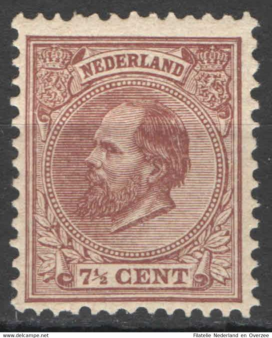 Nederland 1888 NVPH Nr 20 Postfris/MNH Koning Willem III - Nuevos