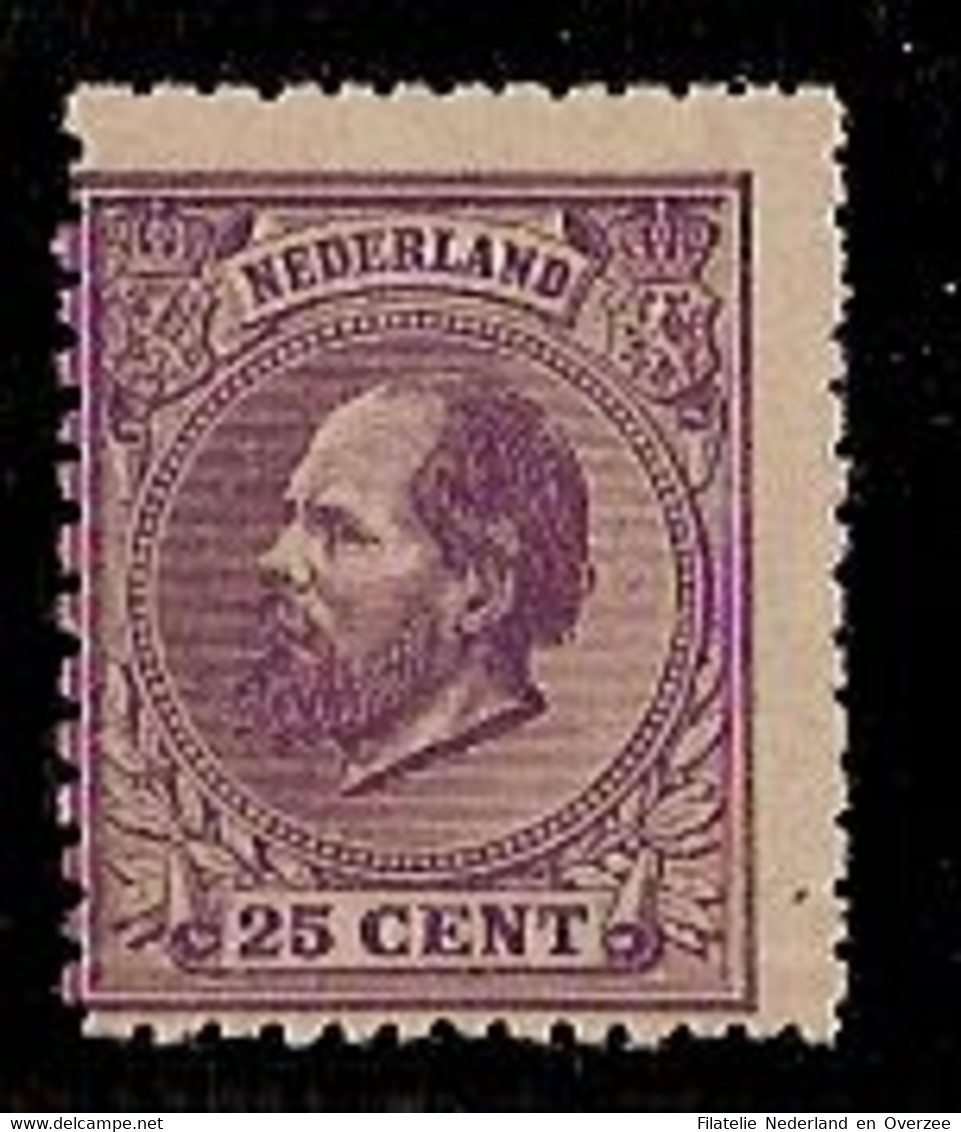 Nederland 1872 NVPH Nr 26D Postfris/MNH Koning Willem III - Nuovi
