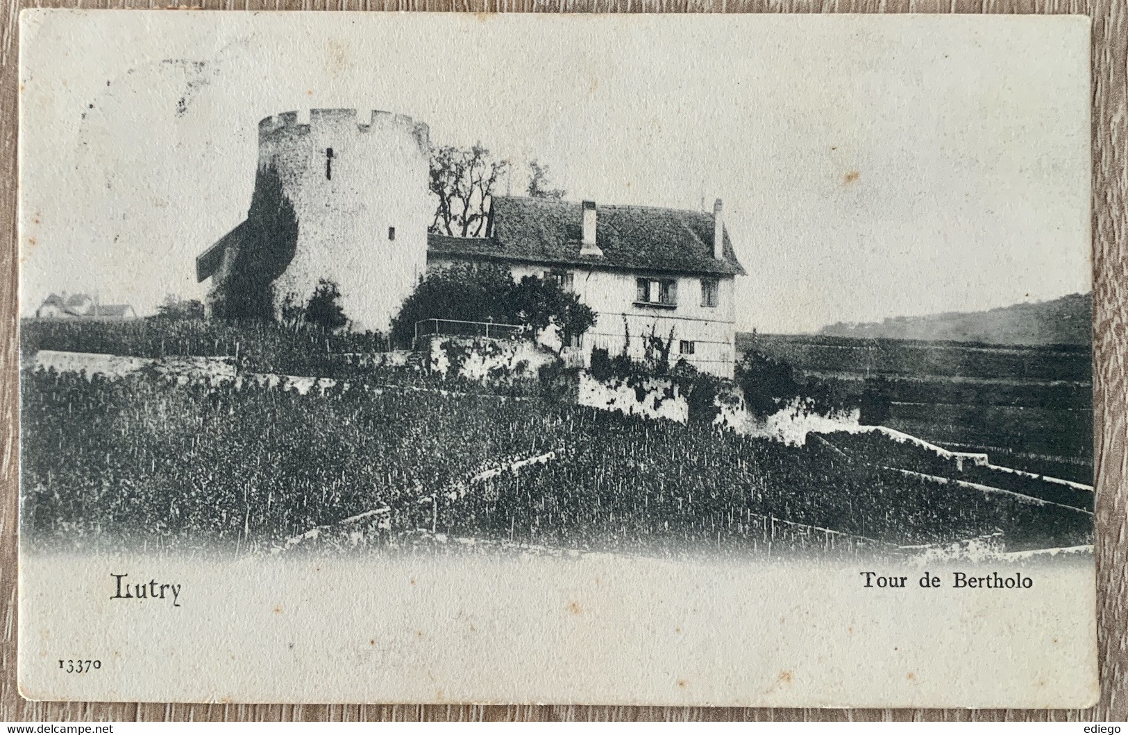 VAUD: LUTRY - TOUR BERTHOLOD 1923 - Lutry