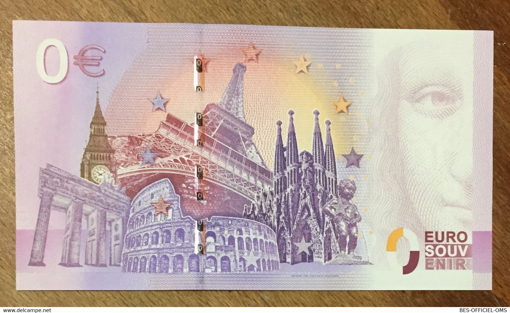 2017 BILLET 0 EURO SOUVENIR ALLEMAGNE DEUTSCHLAND ZOO DUISBURG TIGRE OURS KOALA ZERO 0 EURO SCHEIN BANKNOTE PAPER MONEY - [17] Falsos & Especimenes