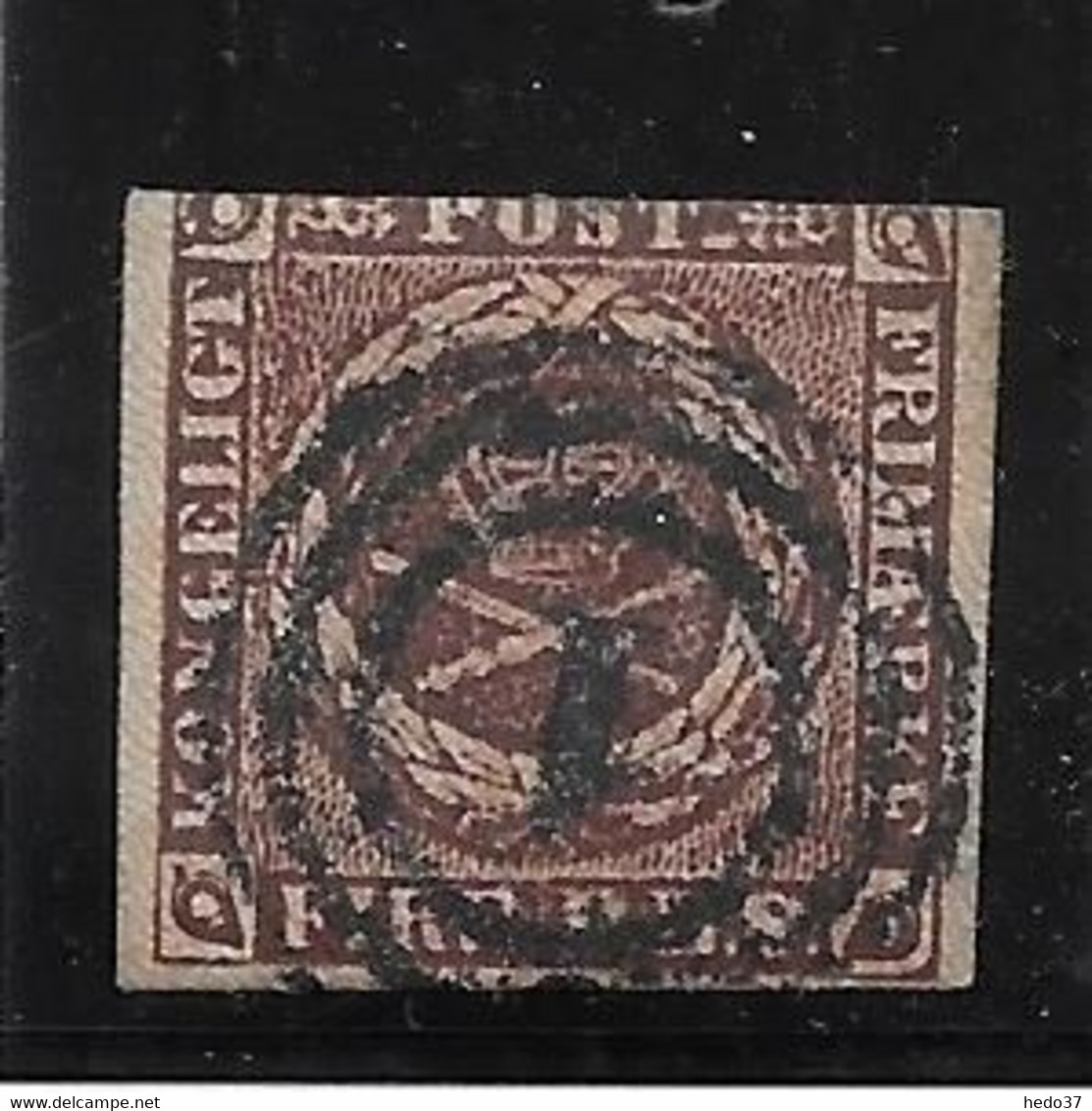 Danemark N°2 - Oblitéré - B - Used Stamps