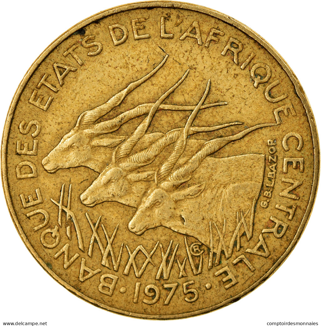 Monnaie, États De L'Afrique Centrale, 5 Francs, 1957, Paris, TTB - Kameroen