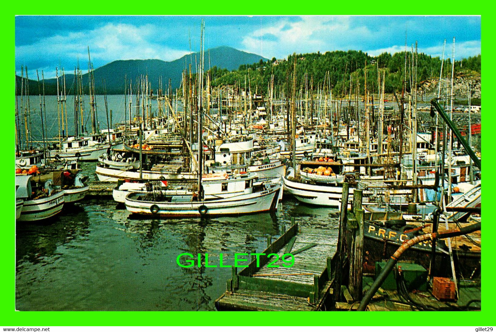 PRINCE RUPERT, BC - FISHING FLEET MOORED AT DOCKING FACILITIES -- TAYLORCHROME - WRATHALL'S - - Prince Rupert