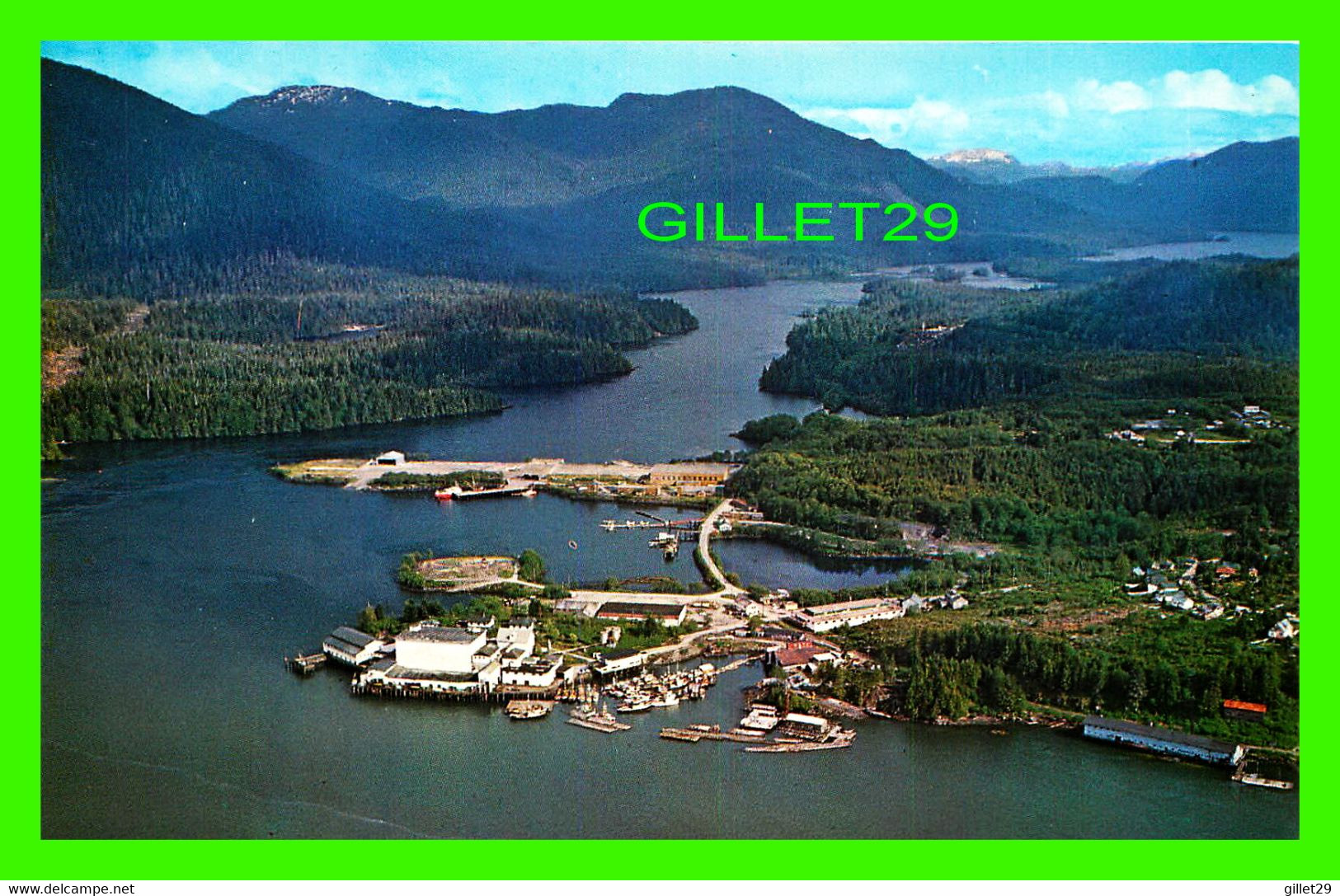 PRINCE RUPERT, BC - LOOKING DOWN ON B.C. PACKERS LTD'S FISH COLD STORAGE - TAYLORCHROME - WRATHALL'S - - Prince Rupert