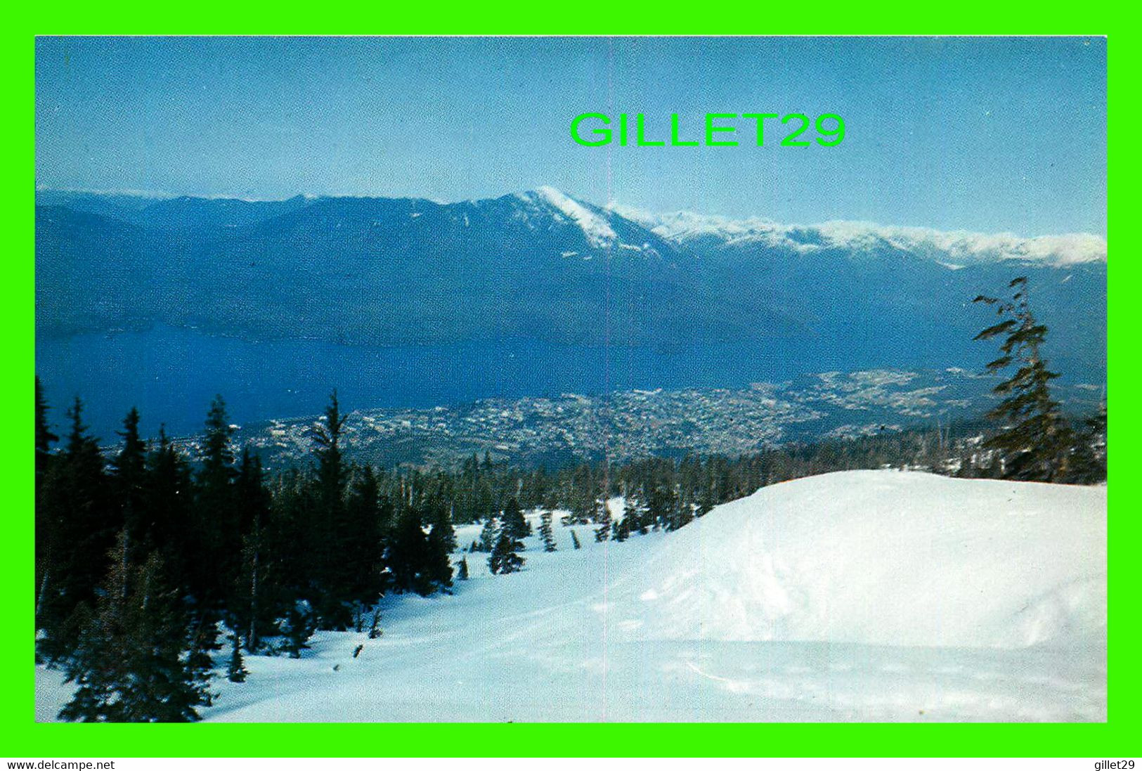 PRINCE RUPERT, BC - LOOKING NORTH FROM MT. HAYS IN WINTER  - TAYLORCHROME - WRATHALL'S - - Prince Rupert