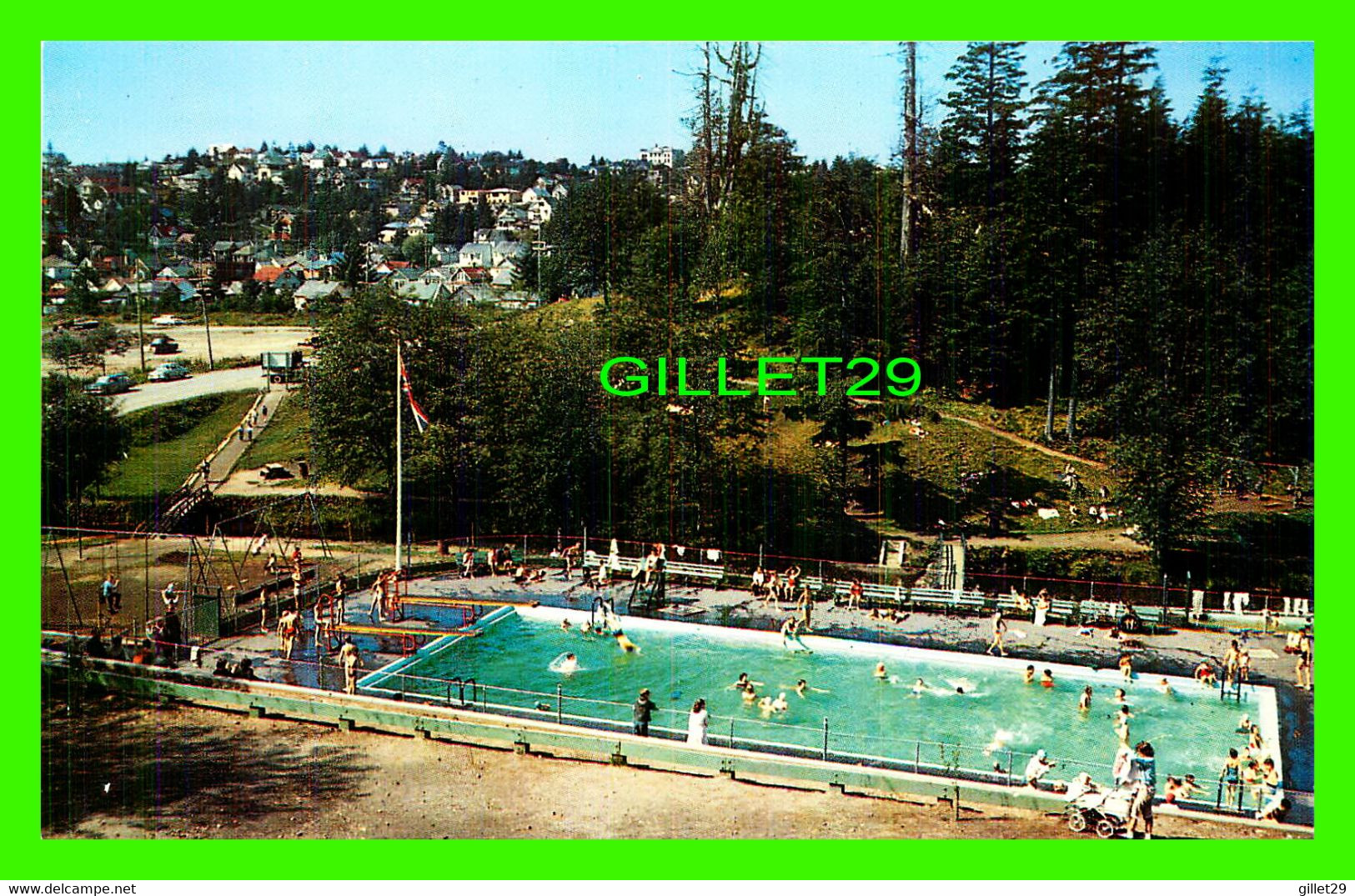 PRINCE RUPERT, BC - SWIMMING POOL AT Mc-CLYMONT PARK  - TAYLORCHROME - WRATHALL'S - - Prince Rupert