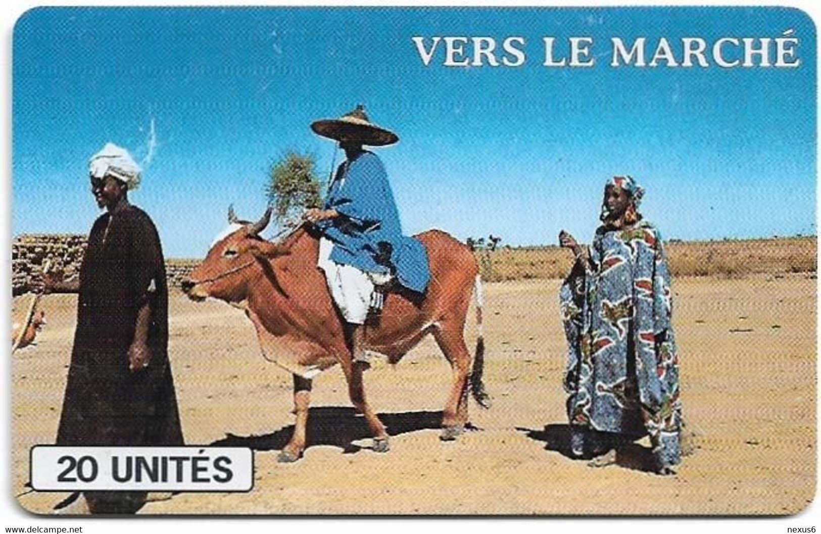 Mali - SoTelMa - Vers Le Marche, 20U, SC7, 100.000ex, Used - Mali