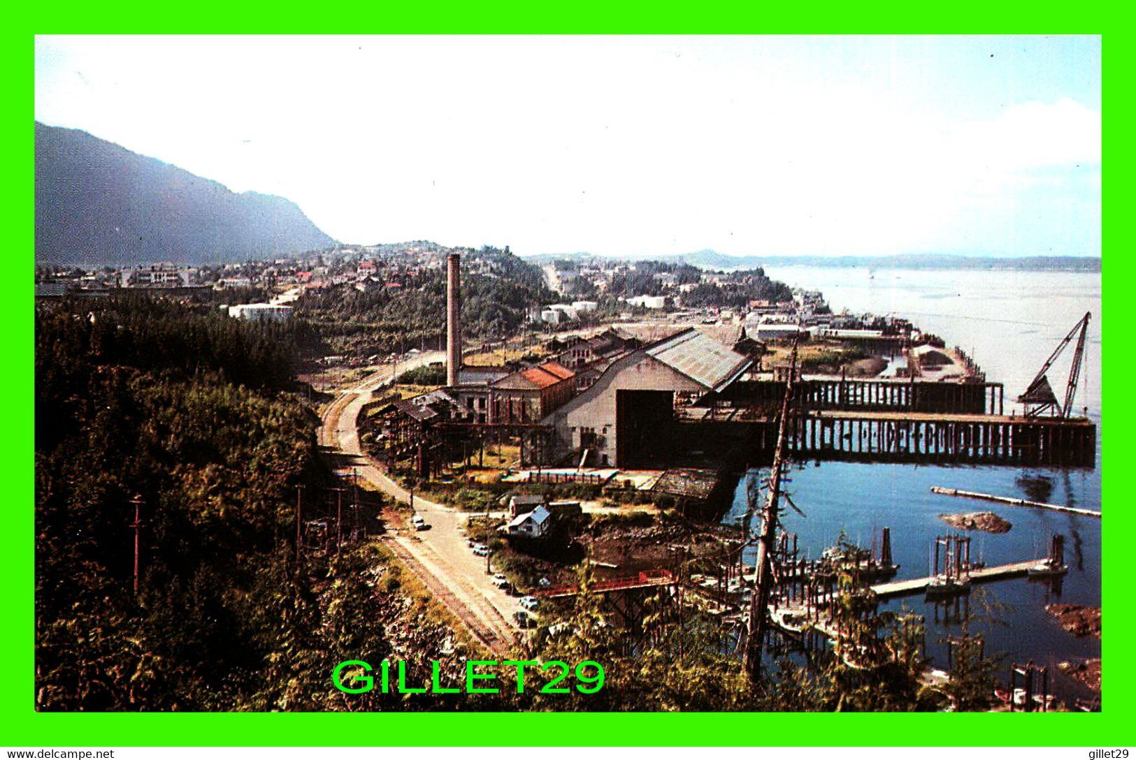 PRINCE RUPERT, BC - INDUSTIAL SITES AND HARBOUR VIEW - TAYLOCHROME - WRATHALL'S - - Prince Rupert