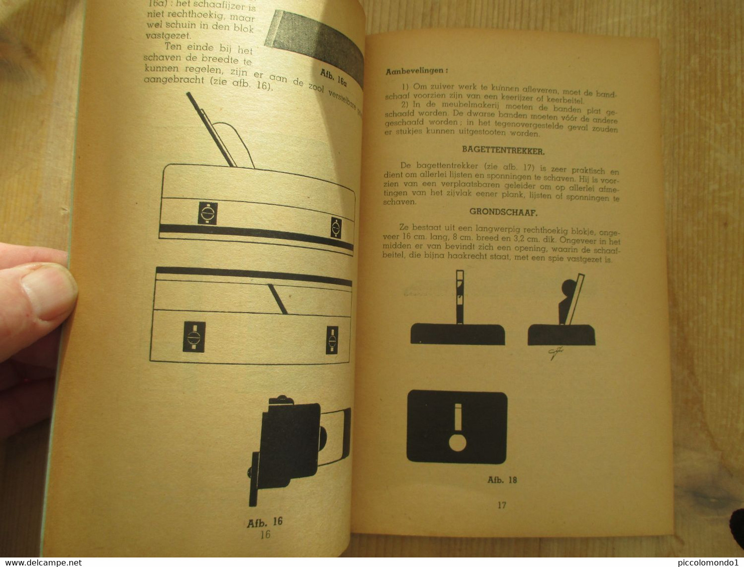 De Moderne Houtbewerker 96 Blz 1935 Oude Werktuigen Vol Met Afbeeldingen - Sachbücher