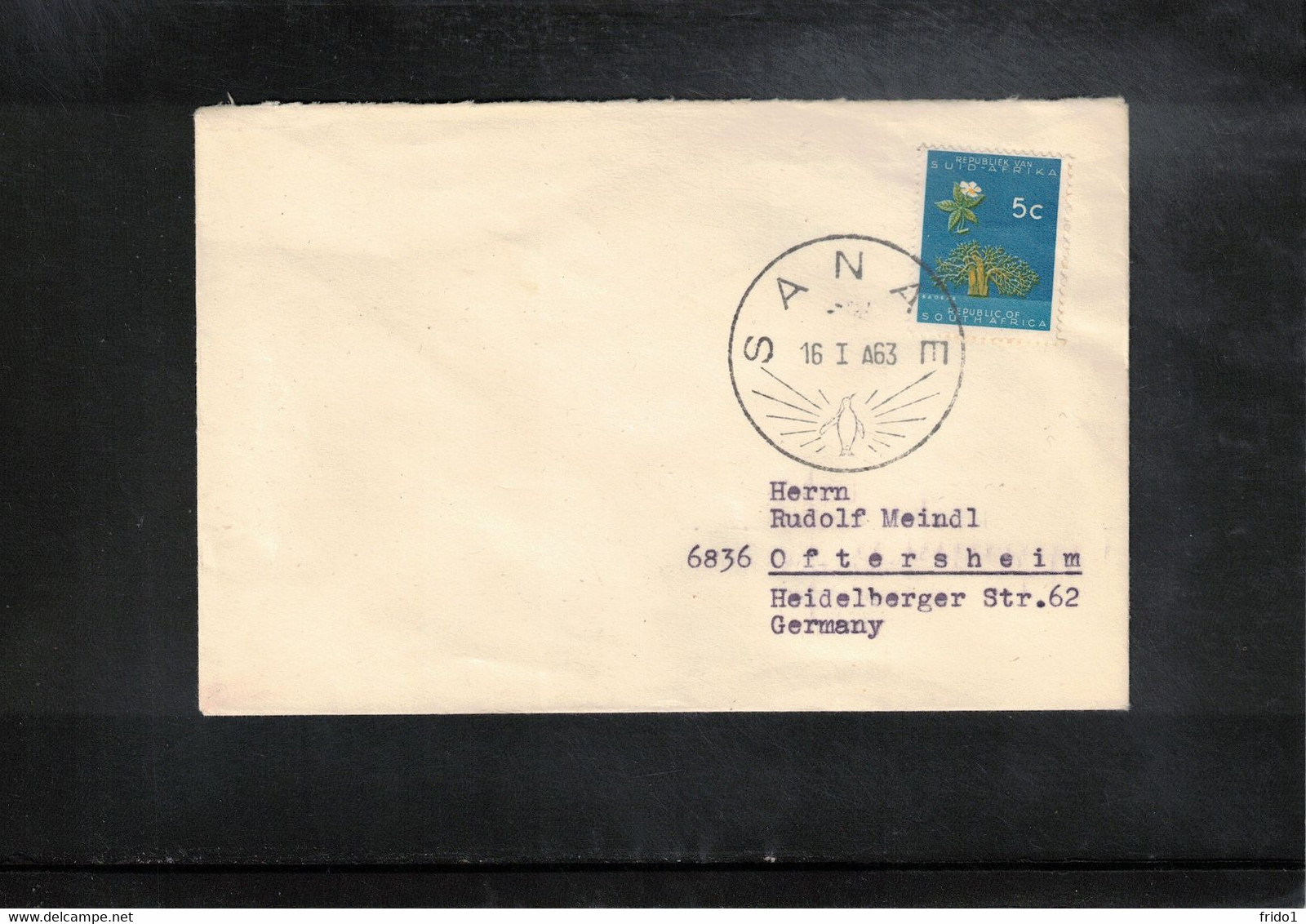 South Africa 1963 Sanae Interesting Letter - Other & Unclassified