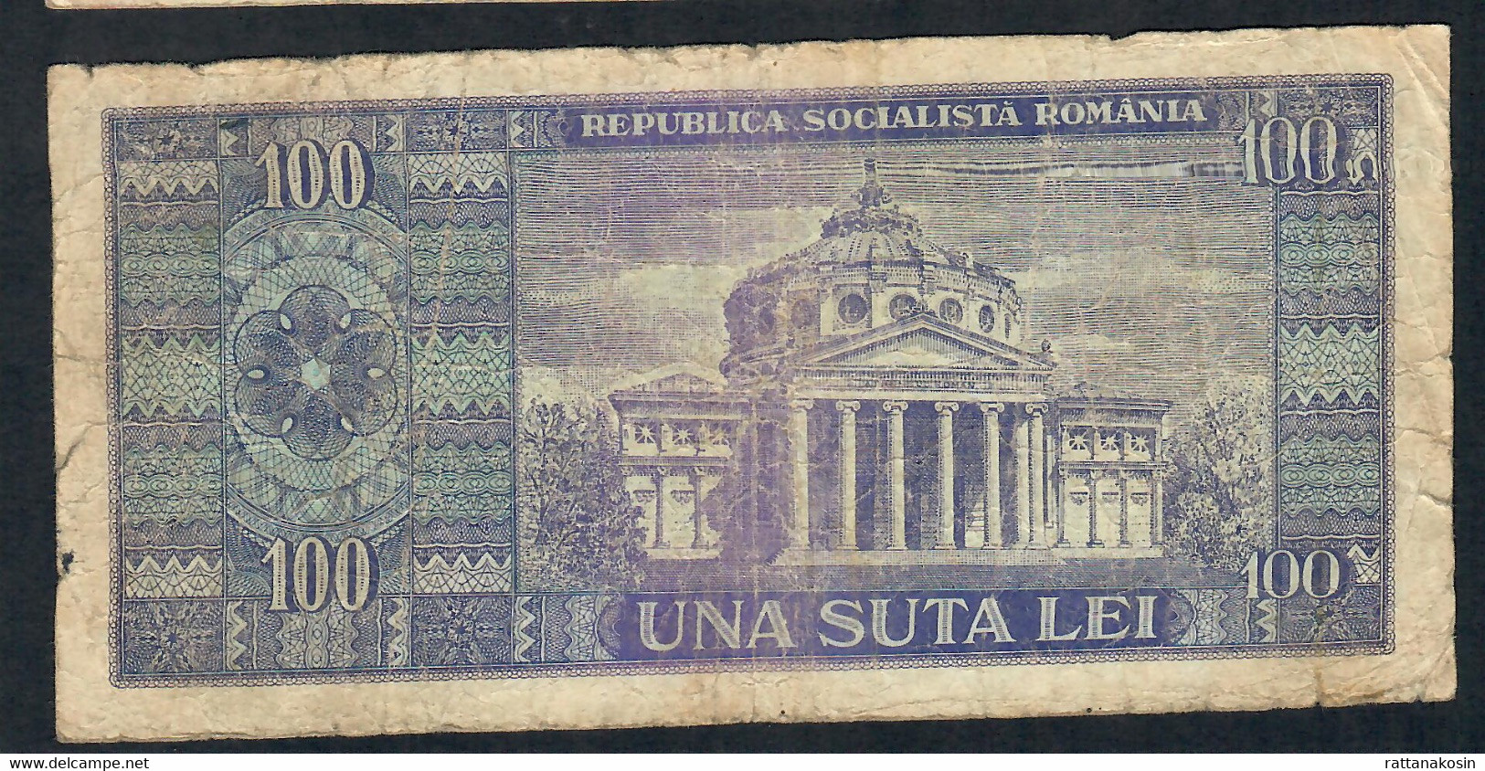 ROMANIA P97 100 LEI 1966   FINE - Roumanie