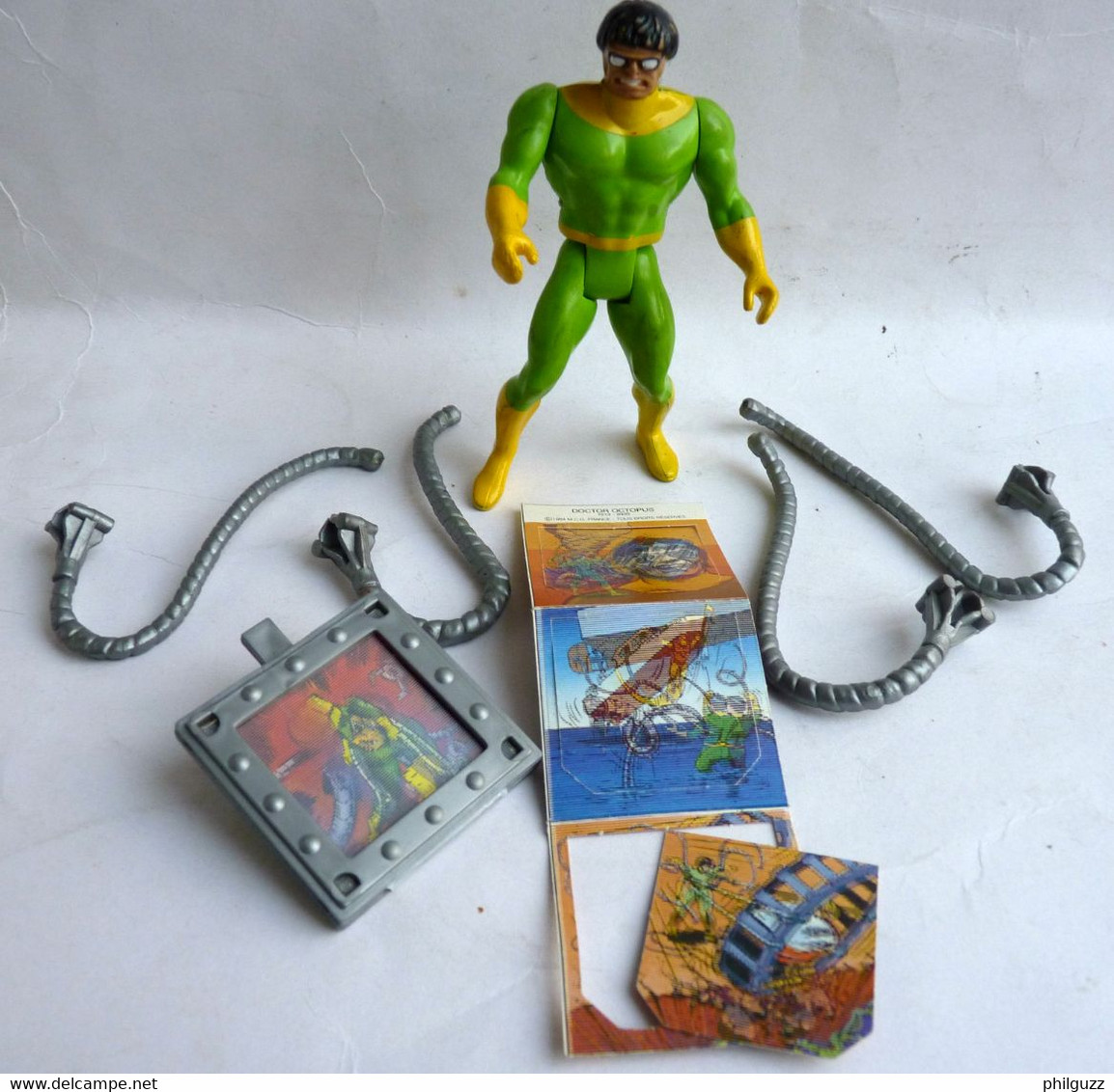 RARE FIGURINE MARVEL SECRET WARS MATTEL 1984 DR OCTOPUS Guerres Secrètes FIGURE DOCTEUR - Andere & Zonder Classificatie