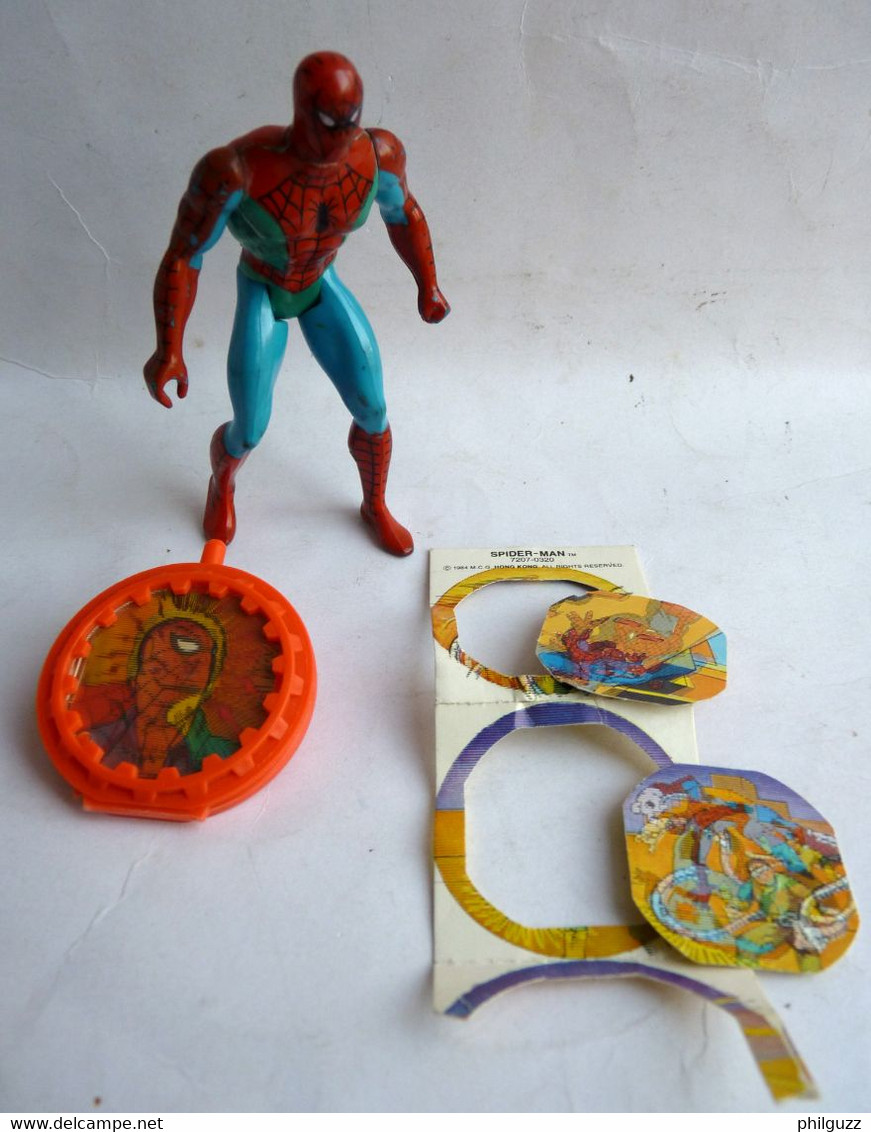 FIGURINE MARVEL SECRET WARS MATTEL 1984 SPIDERMAN Guerres Secrètes FIGURE - Andere & Zonder Classificatie