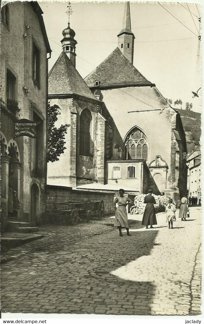 Vianden -- L' Eglise.     ( 2 Scans) - Vianden