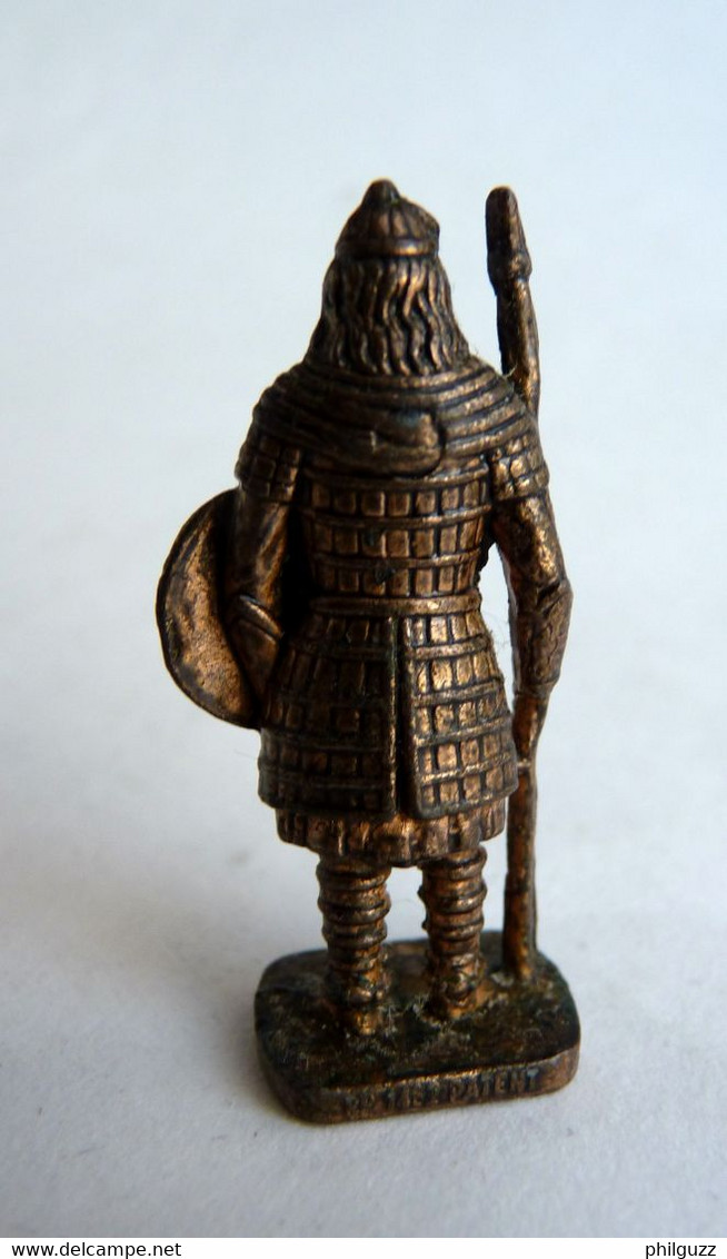 FIGURINE KINDER  METAL SOLDAT MONGOLE  2 RP 80's Cuivre - KRIEGER Mongolen (2) - Figurines En Métal